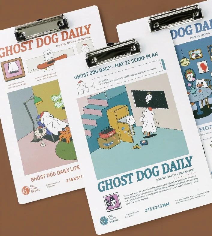 Dog Ghost Personalized Clipboard